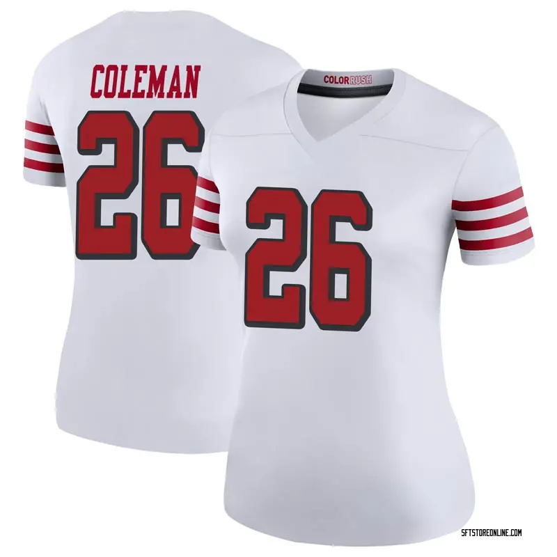 tevin coleman 49ers jersey