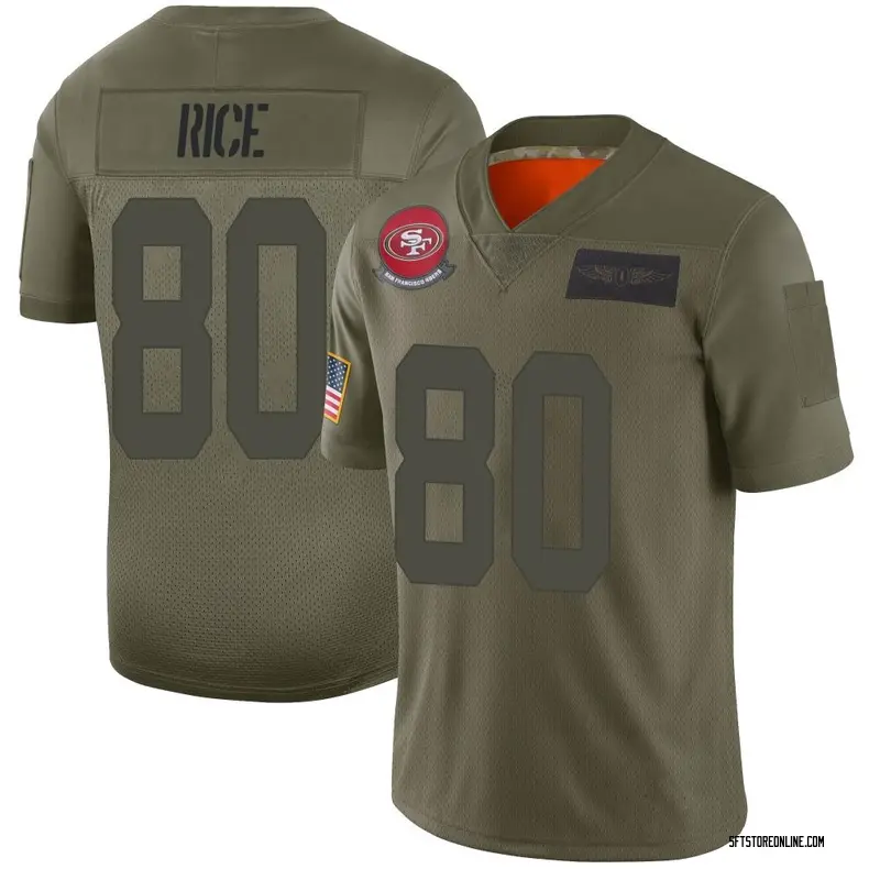 jerry rice salute to service jersey